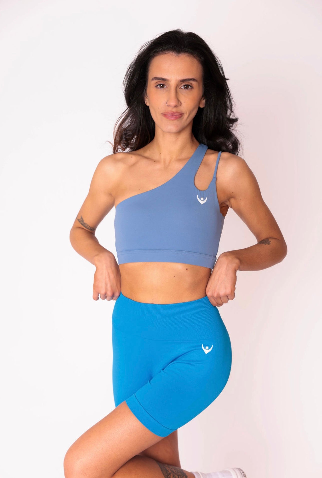 High Waist Seamless Sports Shorts