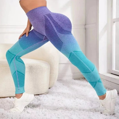 Gradient Seamless Push Up Leggings - Ngu activewear