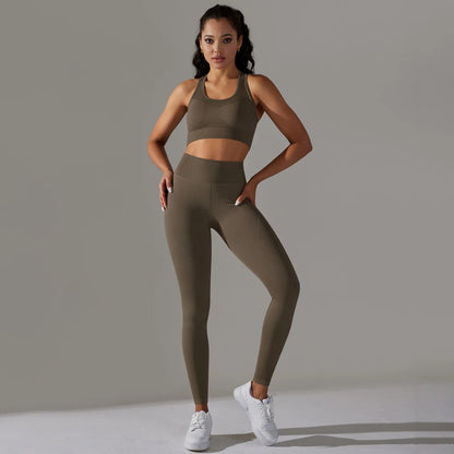 Seamless Running High Waist Leggings Gym Wear - Ngu activewear