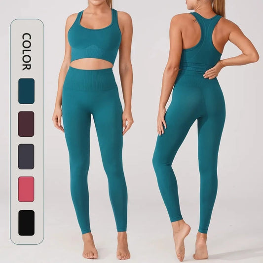 Seamless Women Fitness Yoga Set - Ngu activewear