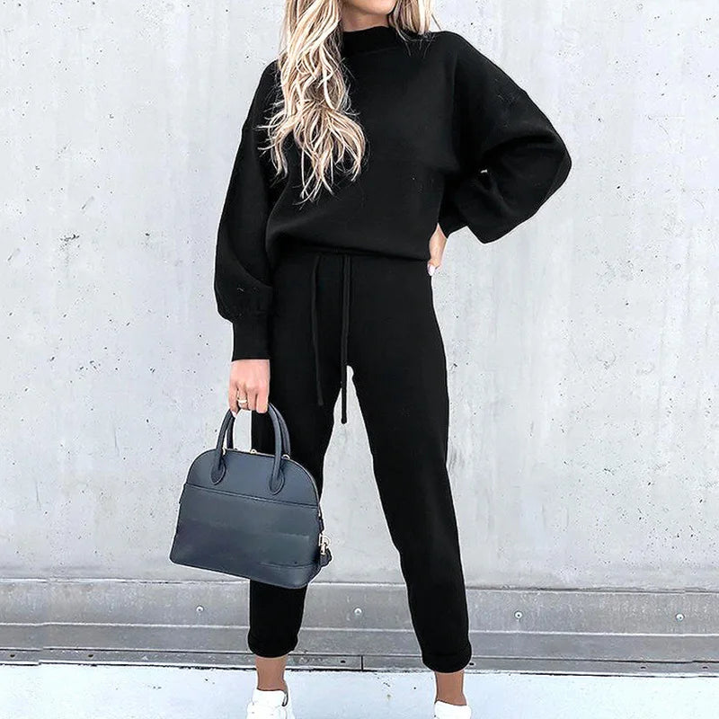 Loungewear Sweatshirt and Joggers Set