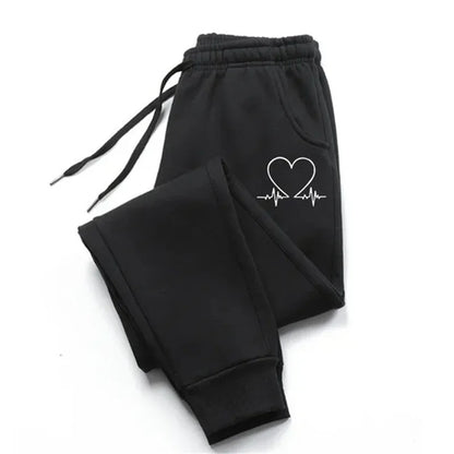 Womens Heart Logo Lounge Joggers