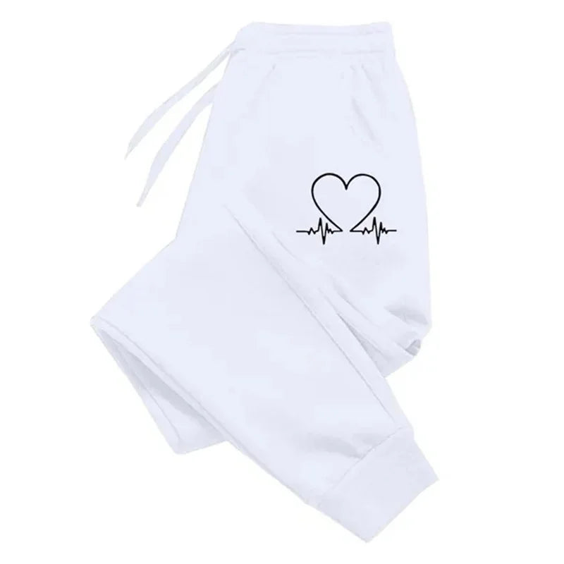 Womens Heart Logo Lounge Joggers