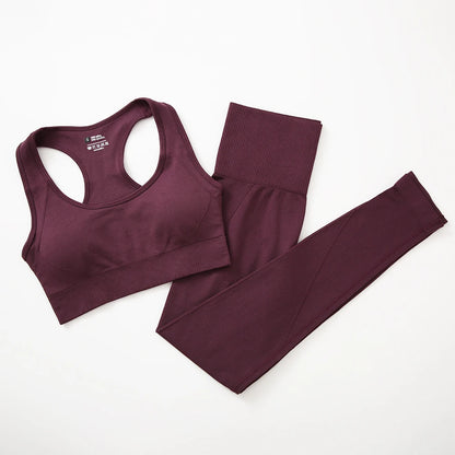 Seamless Women Fitness Yoga Set - Ngu activewear