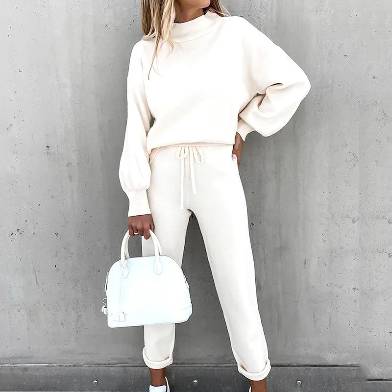 Loungewear Sweatshirt and Joggers Set