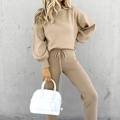 Loungewear Sweatshirt and Joggers Set